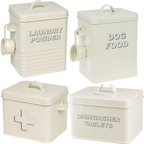 New storage tin - new, box
