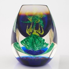 A Caithness Cactus Reflections Limited Edition Paperweight 1997