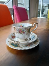 Royal Albert Berkeley Trio Tea Cup, Saucer, Side Plate