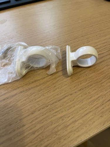 White sash window ring pulls - sash,