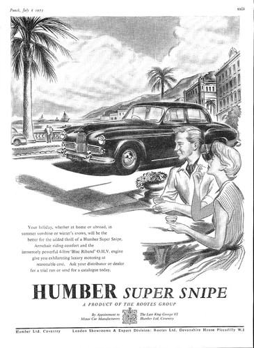 Original 1953 advert humber - 1953,