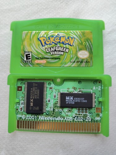 Pokémon leaf green version - leaf,