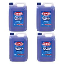 CarPlan All Seasons Concentrated Screenwash 5L x4 Windshield Washer Fluid 20L