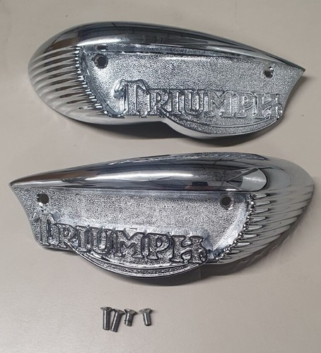 Triumph tank badges 1966 - tank, 1966-68