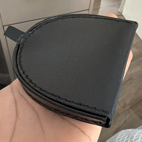 Real leather black - leather,