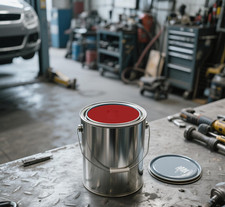 HEAT RESISTANT PAINT BRAKE