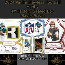 Roddy White 2024 Panini Flawless Football Hobby - 1X Box Player BREAK #2
