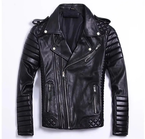 Mens quilted motorcycle jacket - mens,