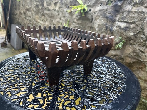 Antique cast iron - iron, fire