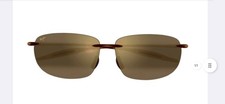Maui Jim Breakwall Sunglases Root Beer Brown Lens