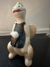 Vintage Very Rare Gorodnitsa Ussr Ukraine Figurine Dragon Hand Painted