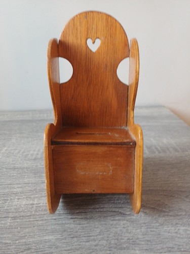 Vintage wooden doll - wooden,