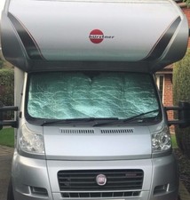 Fiat Ducato Besscarr Peugeot Boxer Motorhome Thermal Screen Silver