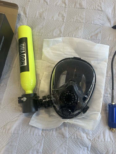 Mini scuba tank - scuba, diving