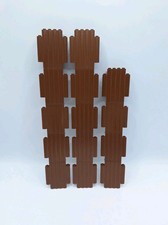 LEGO 14 x Panel Wall Log Palisade 30140 Brown Reddish & 24 x 30136 1 x 2