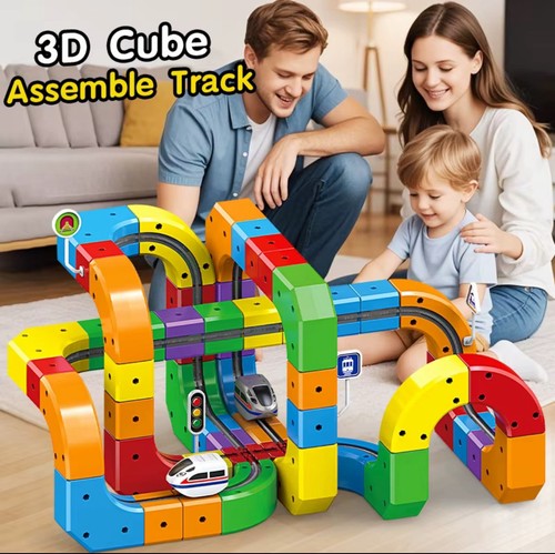 Magic rail cube colourful - magic,
