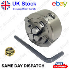 4 Jaw Lathe Chuck Dia. 50mm Threaded M14 x 1 Independent Jaws Mini Lathes Chuck