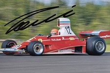NIKI LAUDA HAND SIGNED 6X4 F1