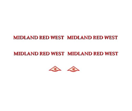 Midland red west set 76 - midland,