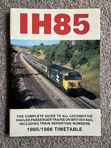 1h85 loco hauled travel guide - 1h85,