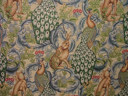 William morris tapestry fabric - william,