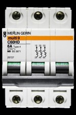 MERLIN GERIN 6 AMP TYPE 4 M9