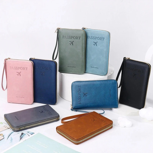 Travel wallet rfid passport - wallet,