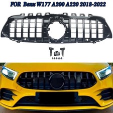 Front Grill Grille Black