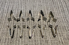 FIT JEEP BOOT TAILGATE TRIM PANEL LINING UPHOLSTERY METAL SPRING CLIPS 10X