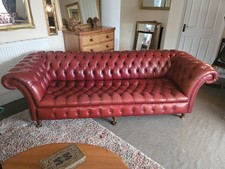 Leather Chesterfield Sofa