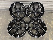 Audi RS3 Vorsprung Style 18” Alloy Wheels 5x112 Gloss Black Polished