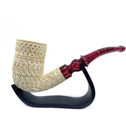 Yanik meerschaum pipe half - s.yanik,
