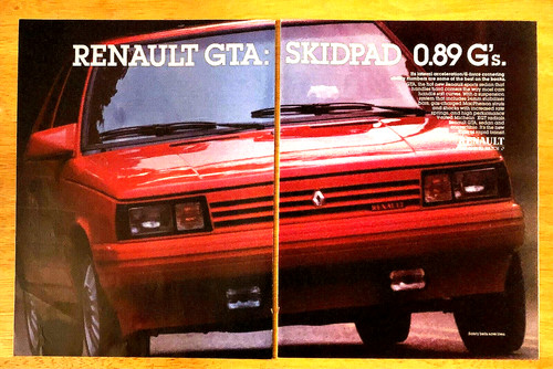 1987 renault gta sports - renault,