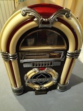 Jukebox Mini Radio AM- FM,  1940s,Cassette Tape Vintage, Funzionante Ottimo 