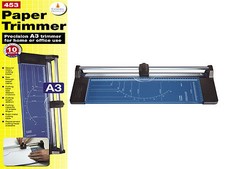 A3 Precision Rotary Paper Trimmer Guillotine A4 A5 Card Photo Cutter Arts Crafts