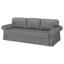 Ikea covers set for Vrestorp 3-Seat Sofa Bed in Remmarn Light Grey  904.726.13