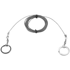 Outdoor Hand-Drawn Rope Saw 304 Stainless Steel Wire Saw Camping -Saving9623