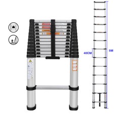 5M Extendable Alminium Ladders