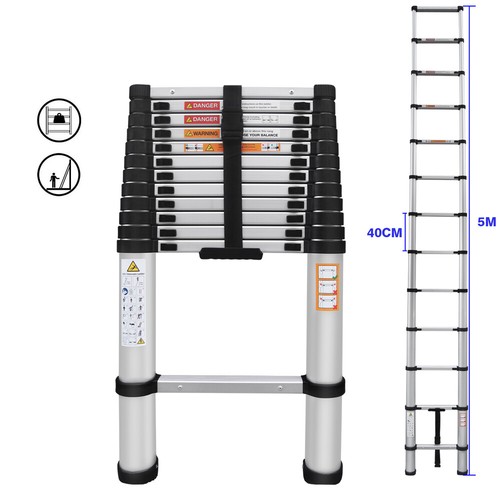 Extendable alminium ladders - extendable,