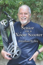Senior on a Xootr Scooter
