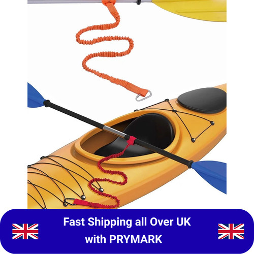 Elastic canoe paddle leash - elastic,