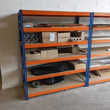 Warehouse Racking Garage Shelving Shelf 180x180x45 350kg Clearance Heavy Duty