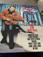 EDDIE COCHRAN THE SINGLES ALBUM ROCKABILLY ROCK AND ROLL LP COMP UAK 30244