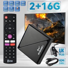 Android 14.0 Smart TV Box 8K HDMI Quad Core HD 2GB+16GB WIFI Media Stream Player