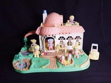 Pinypon hamburger house playset, with fun sounds figures 90s, Pin y pon