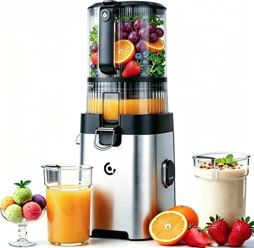 Amzchef cold press juicer - amzchef, 6"