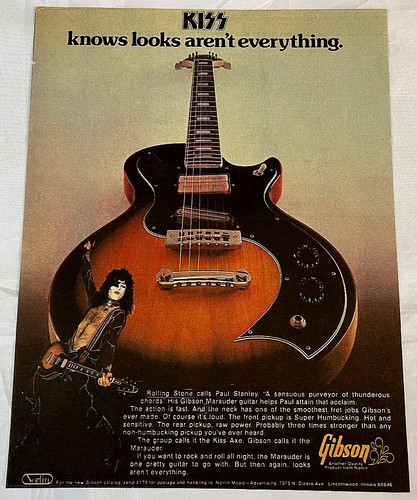 Kiss paul stanley 1976 gibson - 1976,