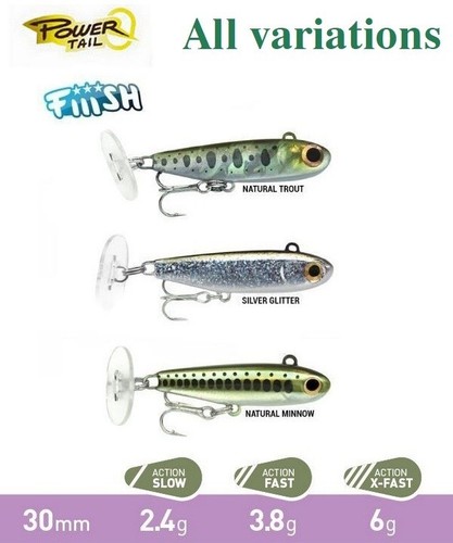 Fiiish power tail 30mm - power,