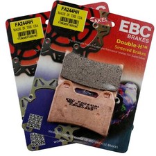 EBC FA244HH Sintered Brake Pads X2 for Moto Guzzi Stelvio 1200 NTX 09-15