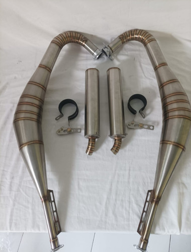 Full exhaust yamaha rd250 - exhaust,